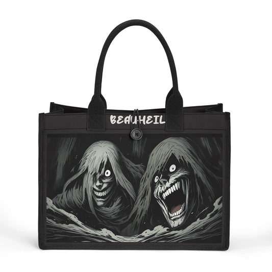 Beauheil Asylum Nightmare Canvas Tote Bag（3 layers）