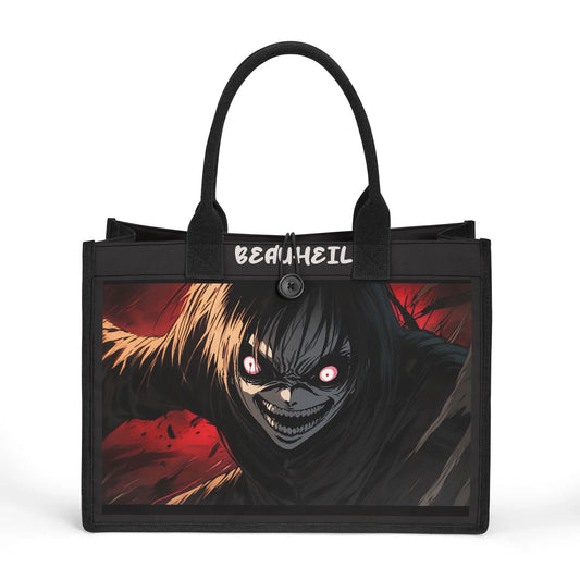 Beauheil  Psycho Nightmare Canvas Tote Bag（3 layers）