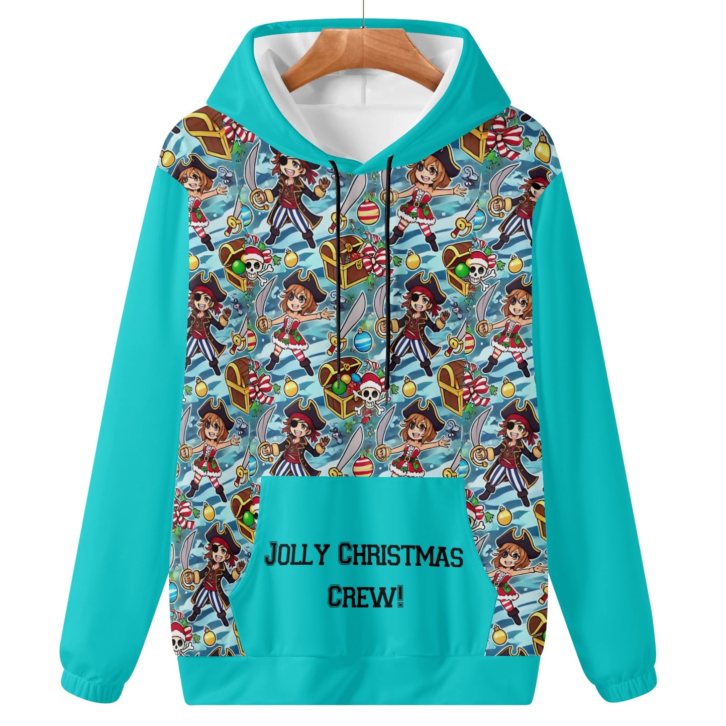 Jolly Christmas Crew Hoodie Sweatshirt