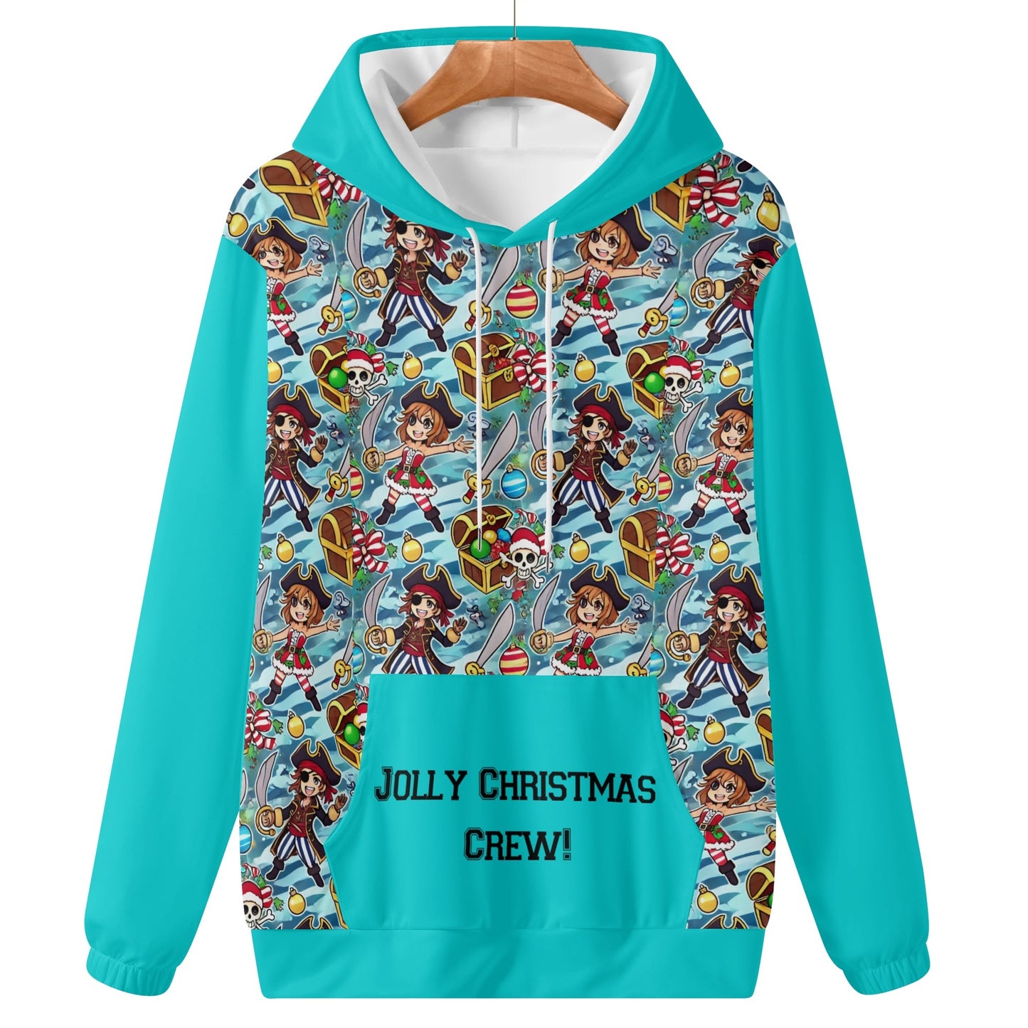 Jolly Christmas Crew Hoodie Sweatshirt