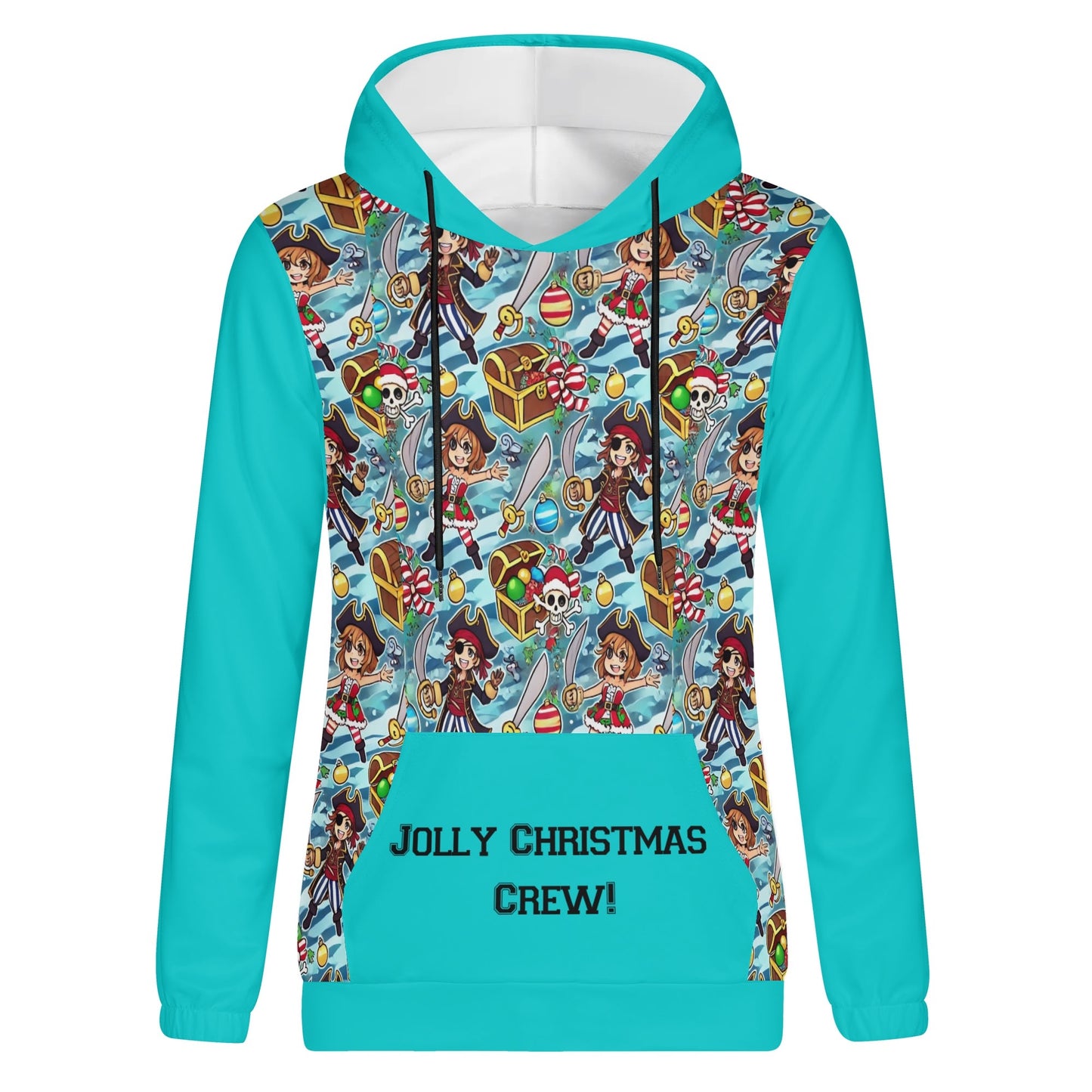 Jolly Christmas Crew Hoodie Sweatshirt