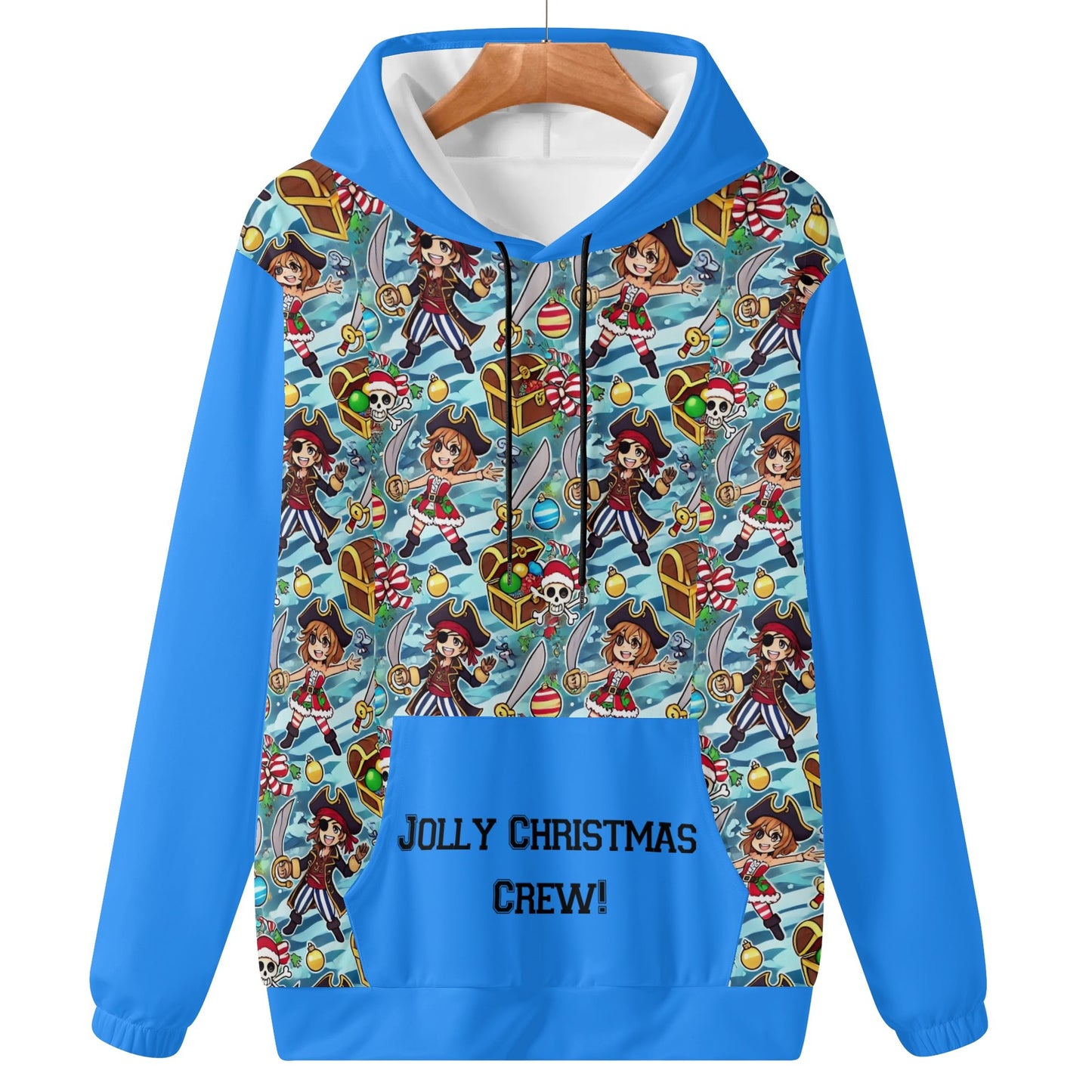 Jolly Christmas Crew Hoodie Sweatshirt