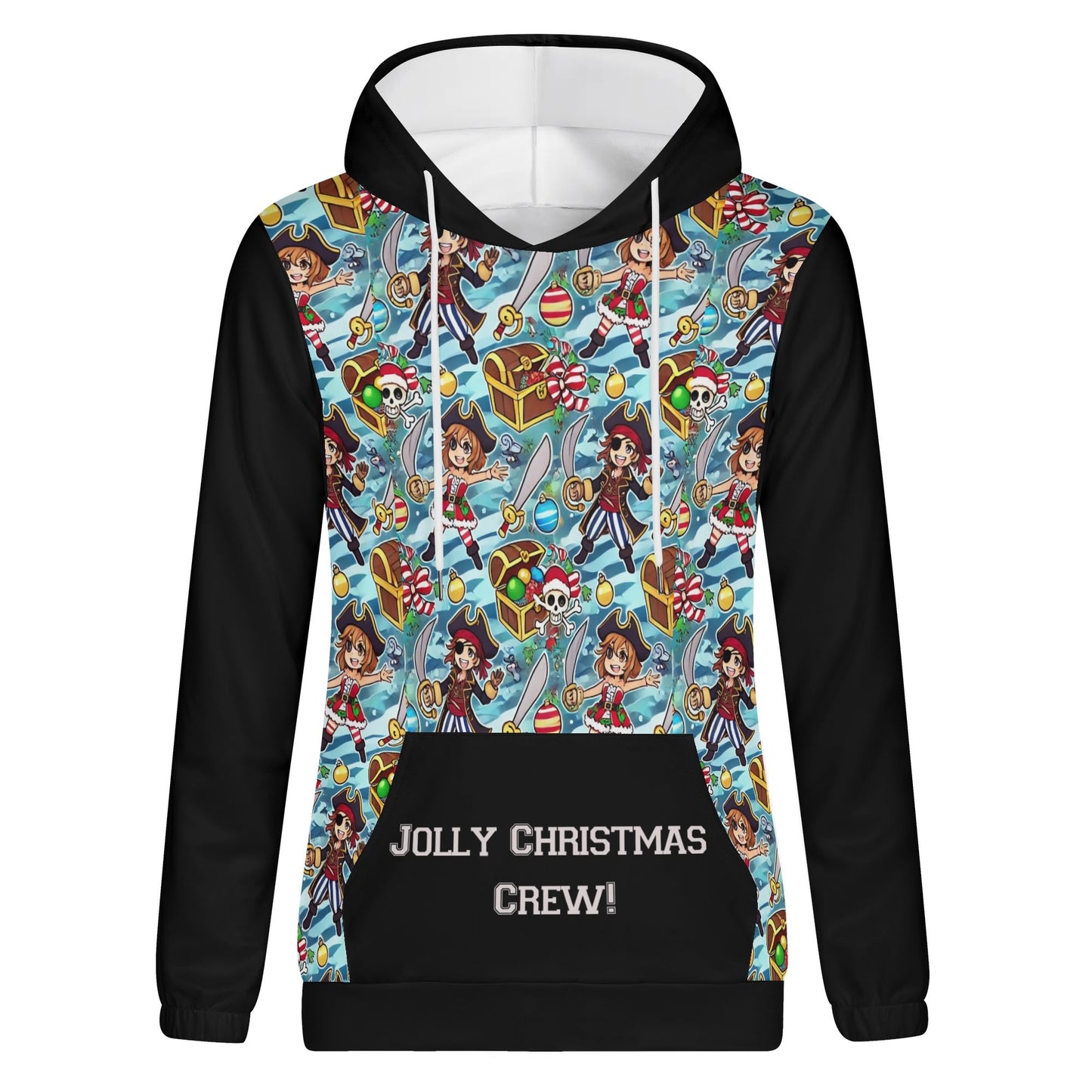 Jolly Christmas Crew Hoodie Sweatshirt