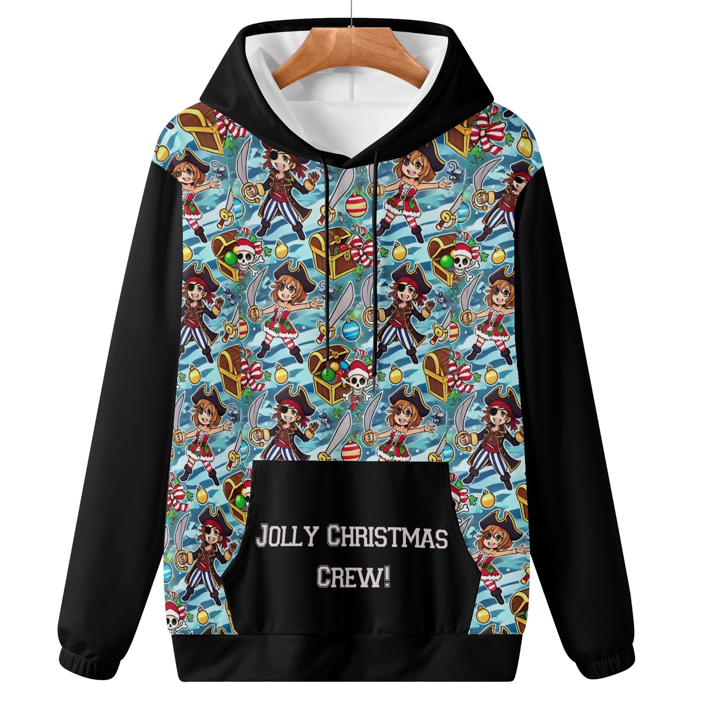 Jolly Christmas Crew Hoodie Sweatshirt