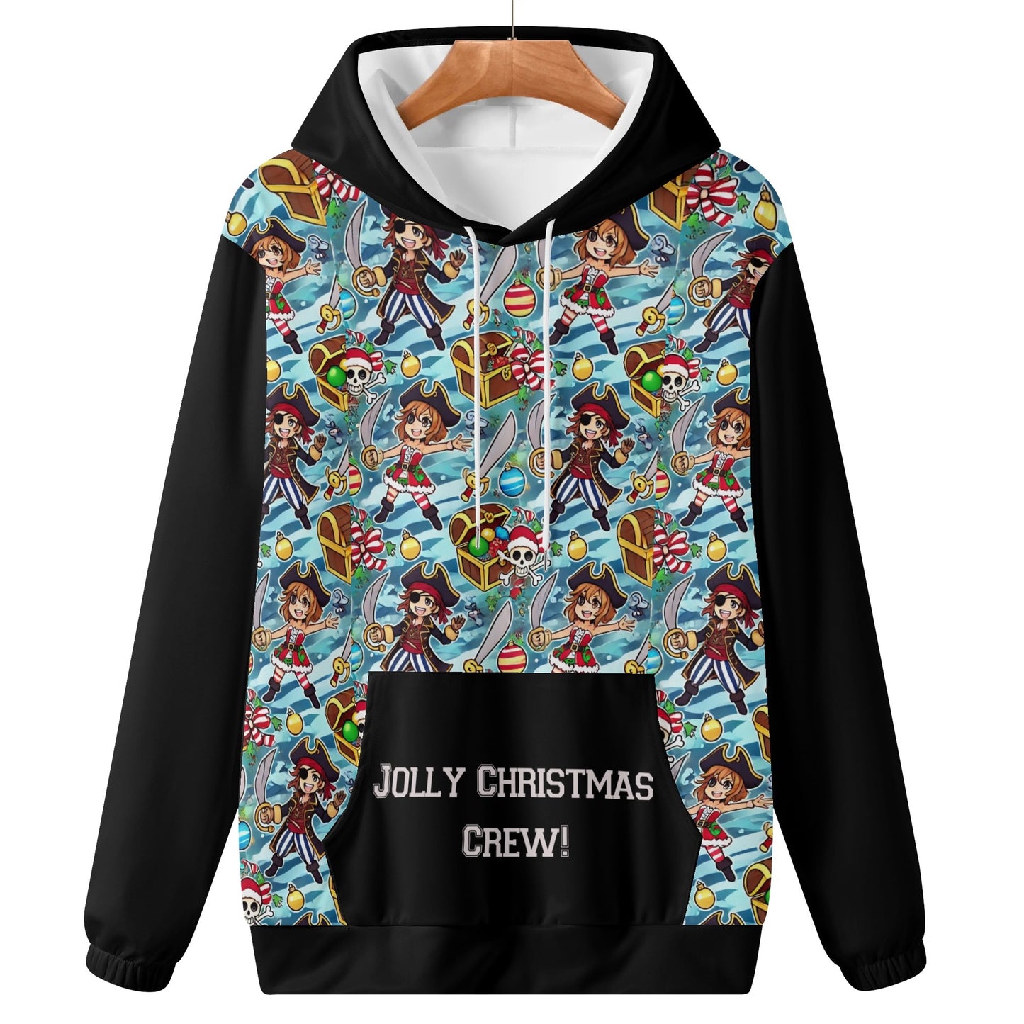 Jolly Christmas Crew Hoodie Sweatshirt