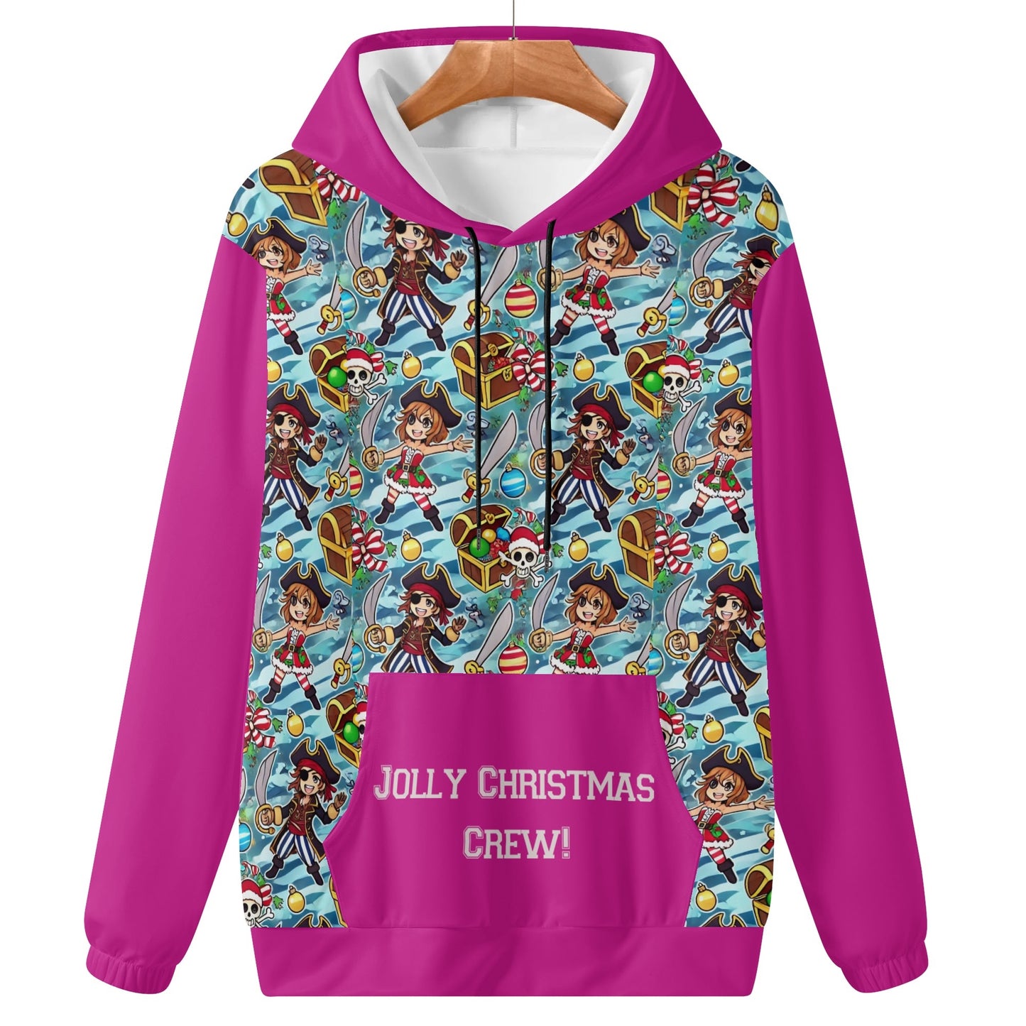 Jolly Christmas Crew Hoodie Sweatshirt