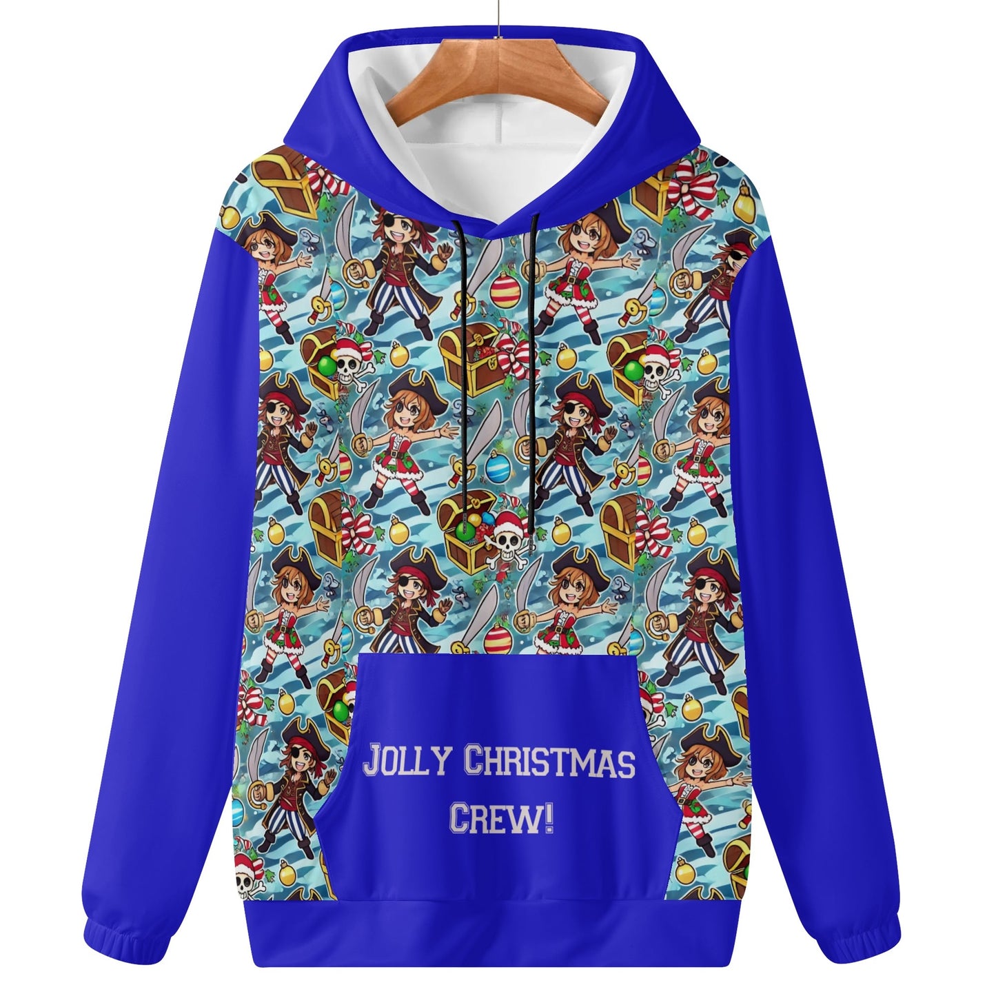 Jolly Christmas Crew Hoodie Sweatshirt