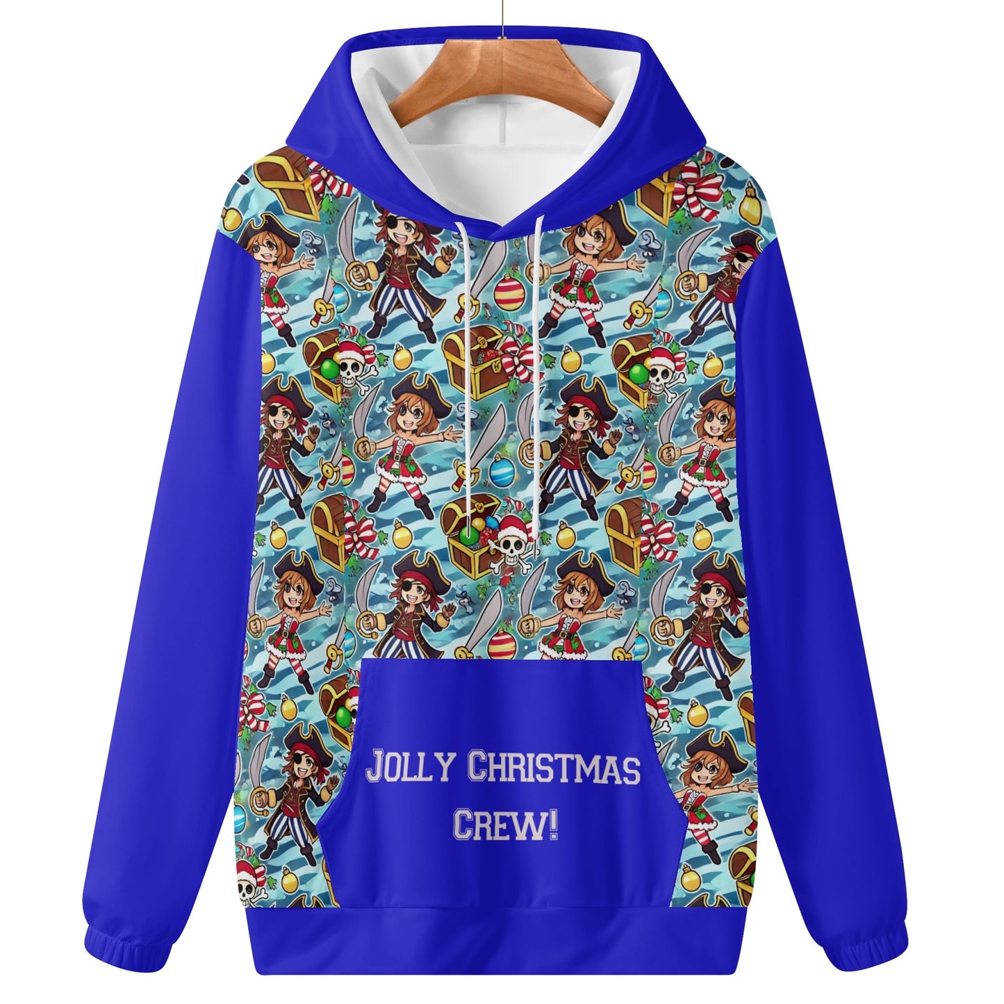 Jolly Christmas Crew Hoodie Sweatshirt