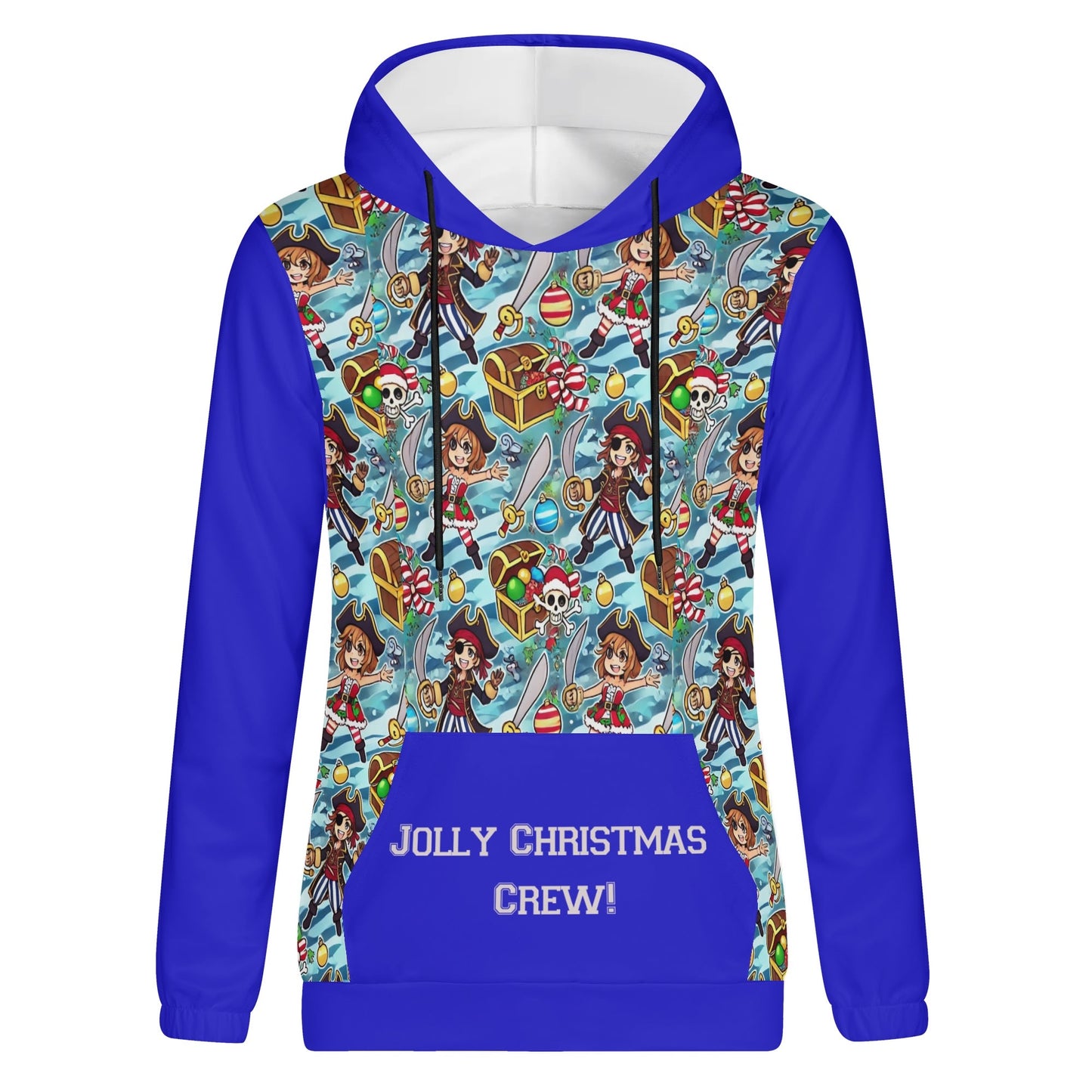 Jolly Christmas Crew Hoodie Sweatshirt