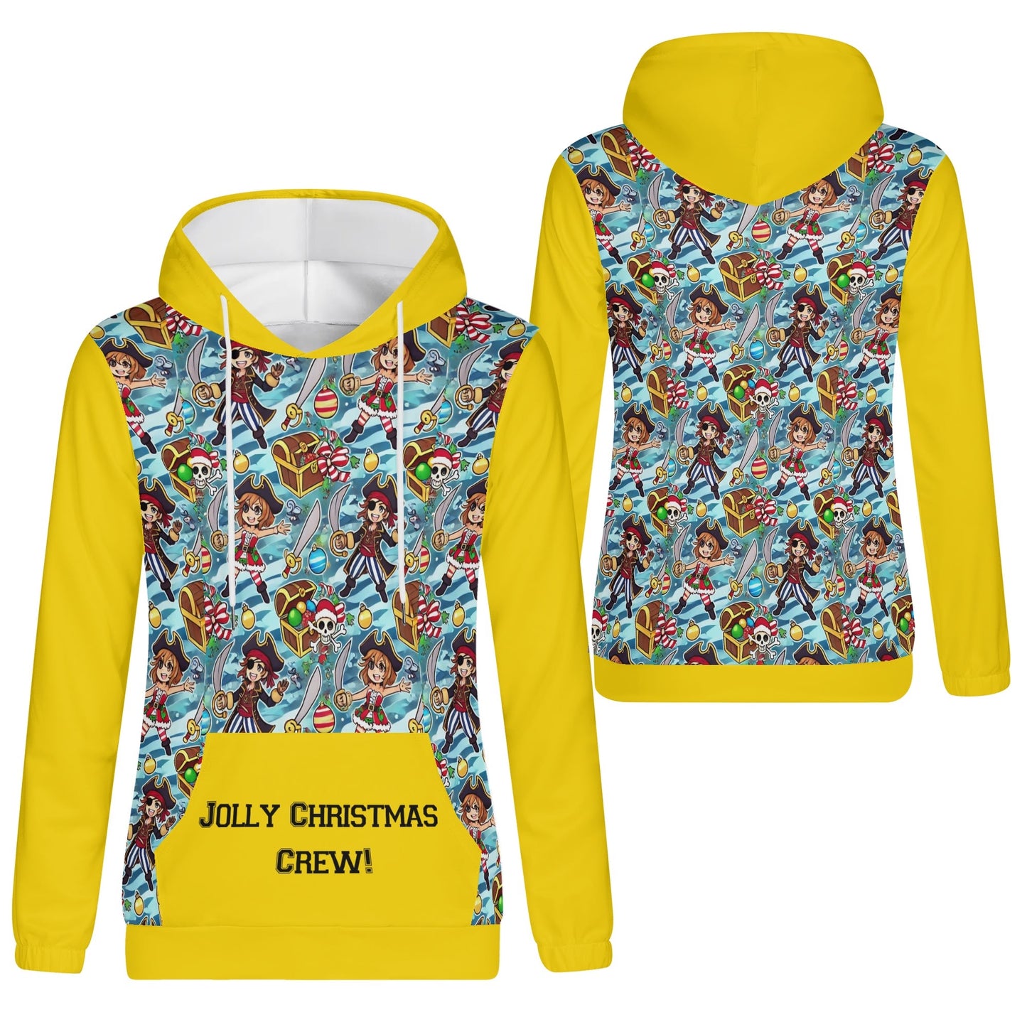 Jolly Christmas Crew Hoodie Sweatshirt