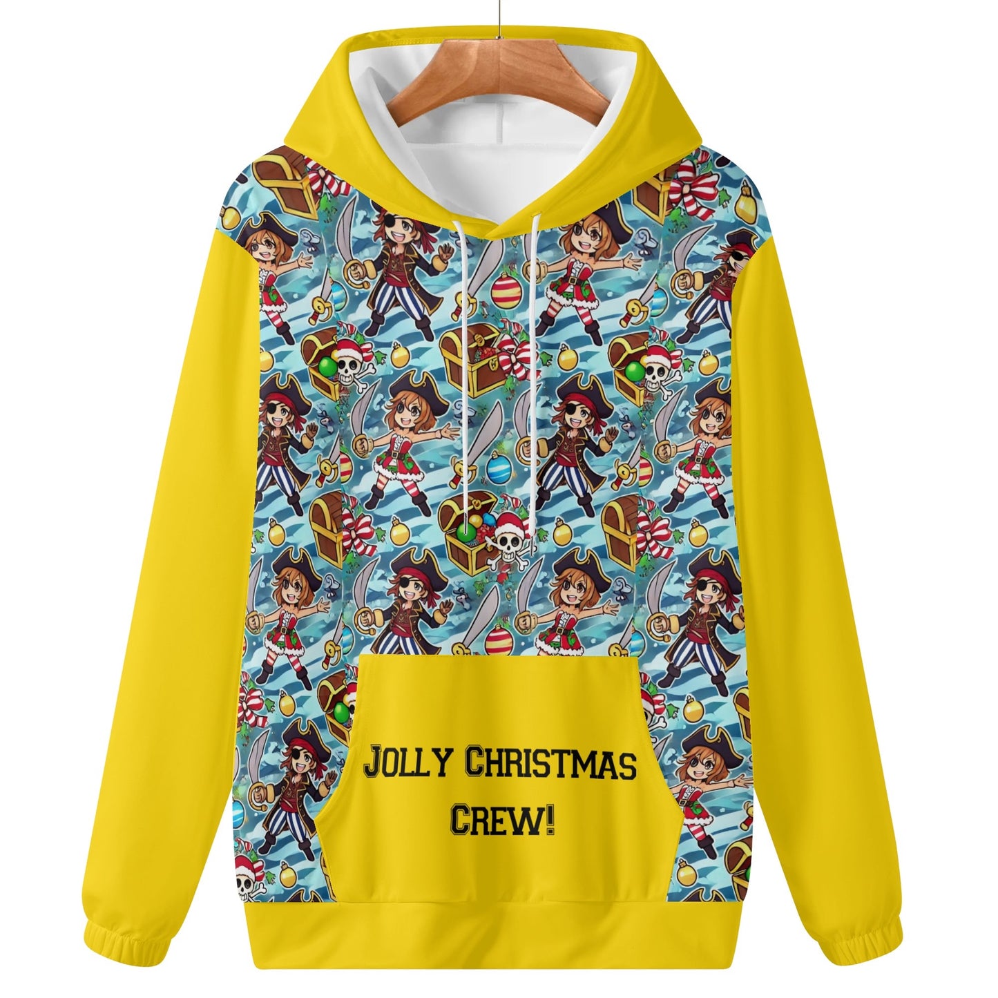 Jolly Christmas Crew Hoodie Sweatshirt