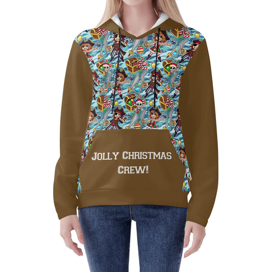 Jolly Christmas Crew Hoodie Sweatshirt