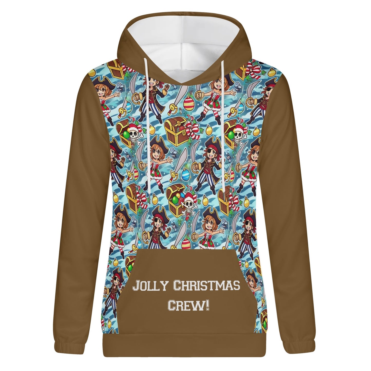 Jolly Christmas Crew Hoodie Sweatshirt