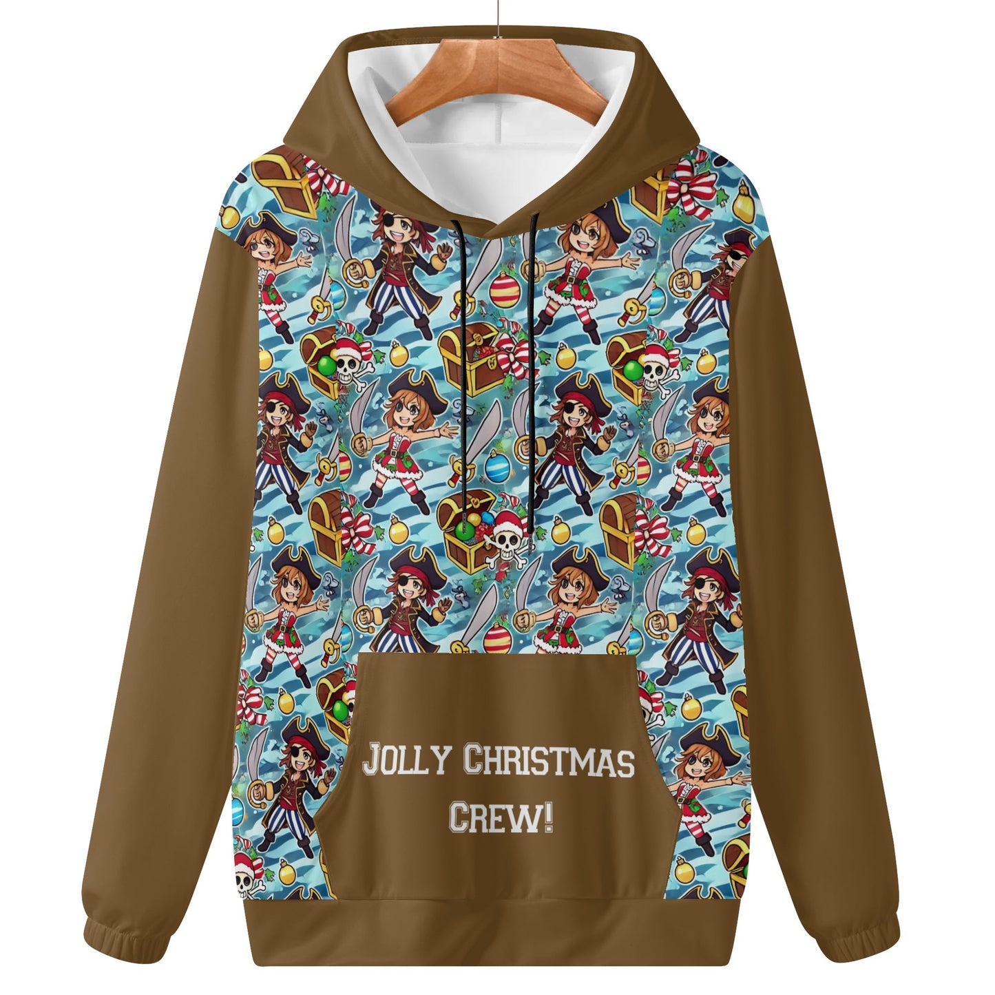 Jolly Christmas Crew Hoodie Sweatshirt