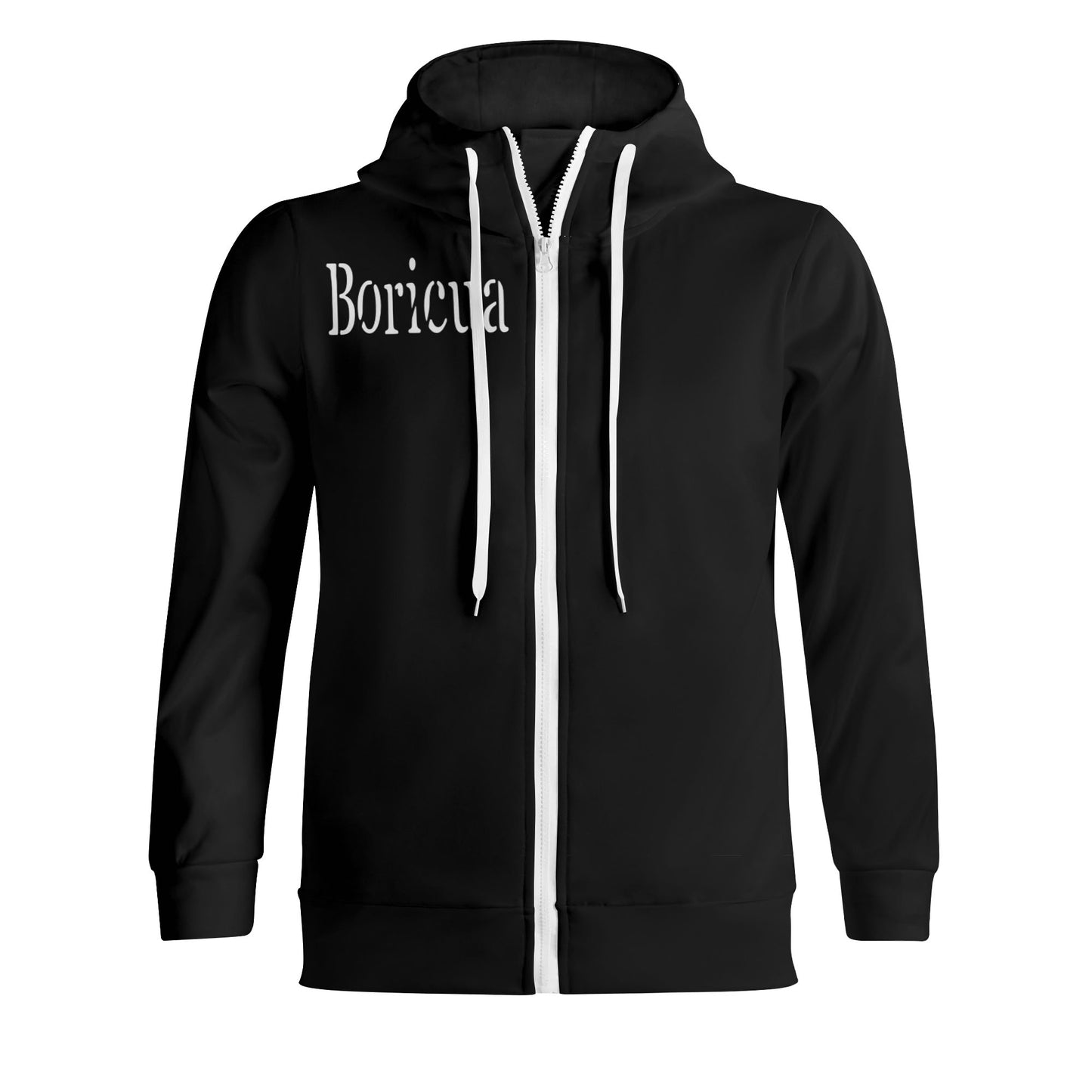 Adult Full Zip Turtleneck Bori Hoodie Streetwear