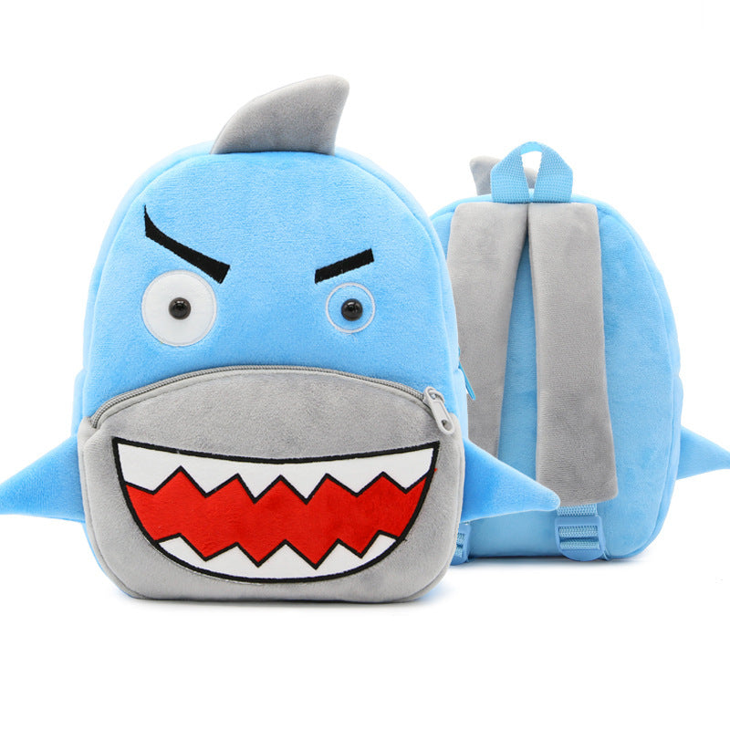 Cute Plush  Cartoon School  Animal Toys Bag