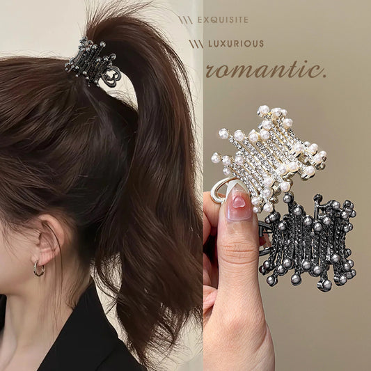 Small Fountain-style Ponytail Jaw Clip