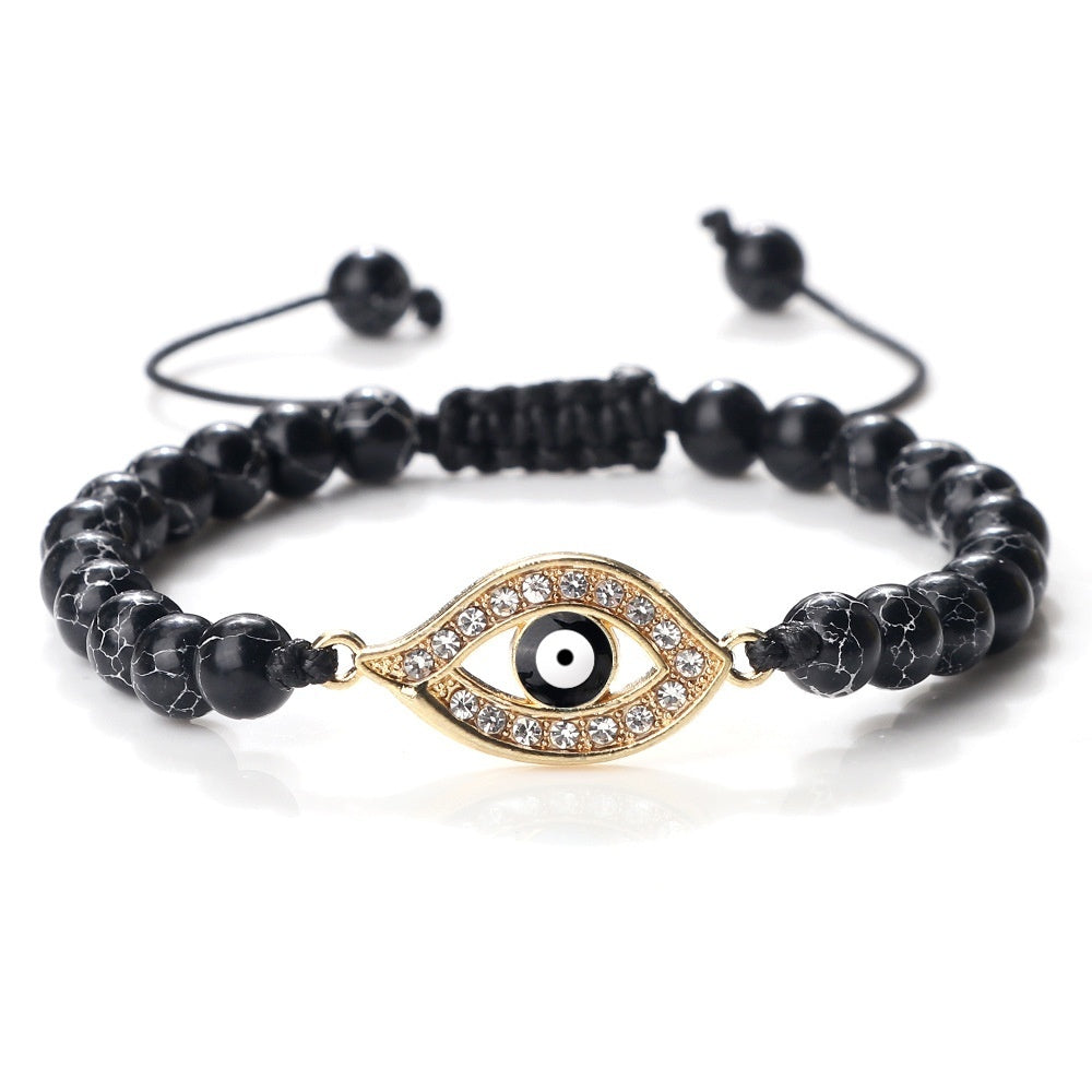 Devil's Eye Micro Inlaid Zircon Bracelet For Women