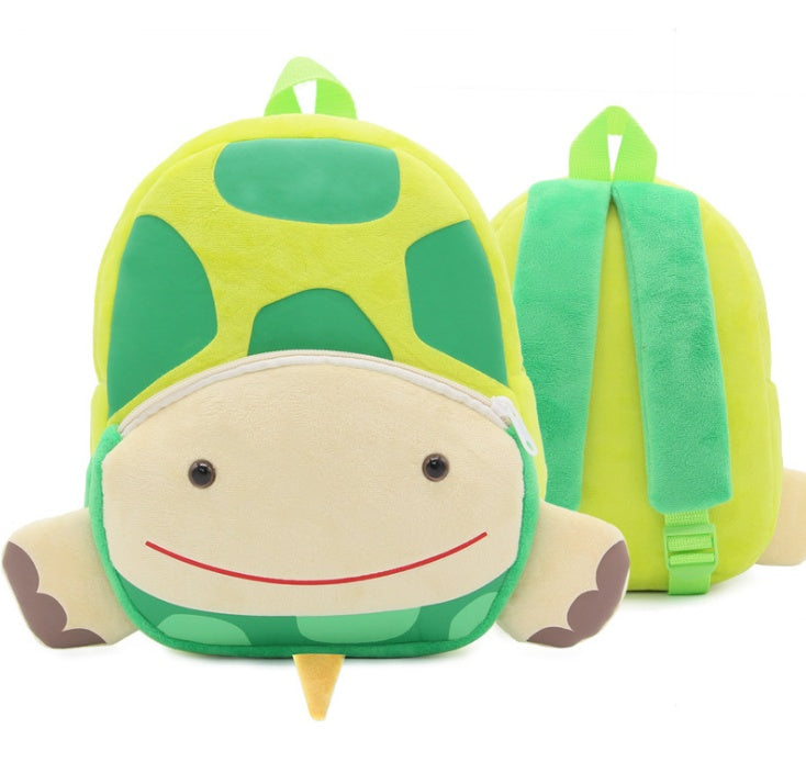 Cute Plush  Cartoon School  Animal Toys Bag