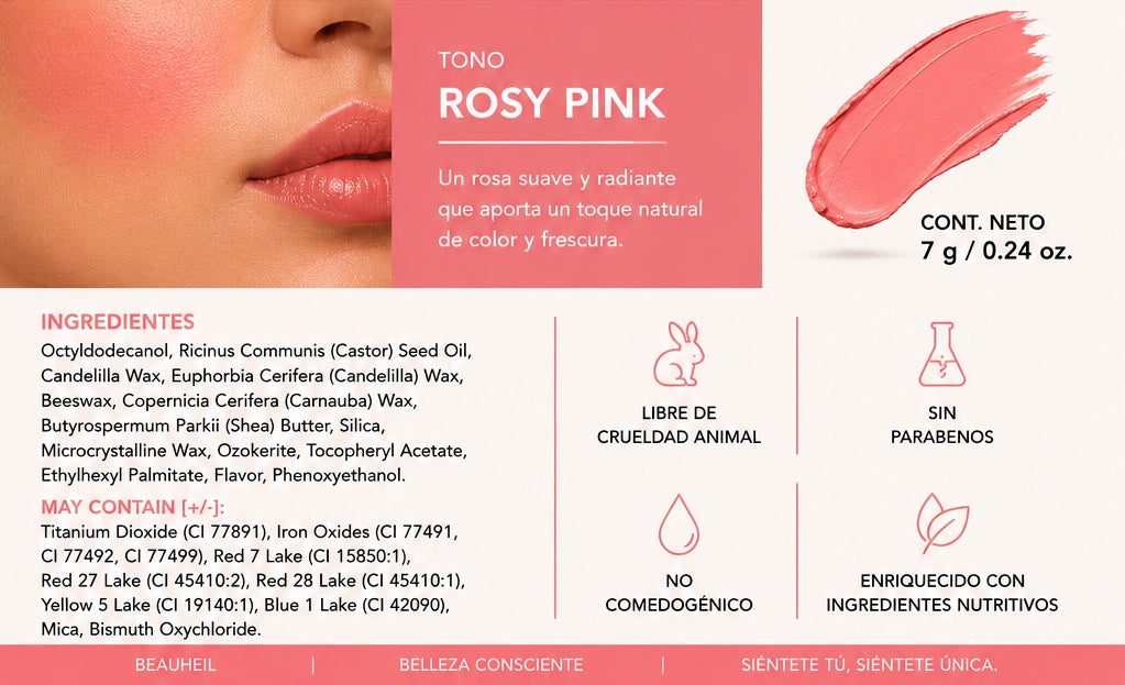 Petal Glow Blush Stick - Champagne Bloom