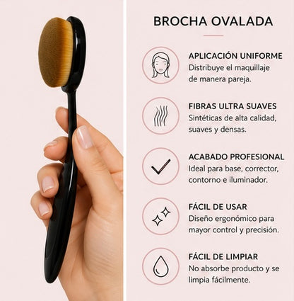 SilkTouch Oval Brush
