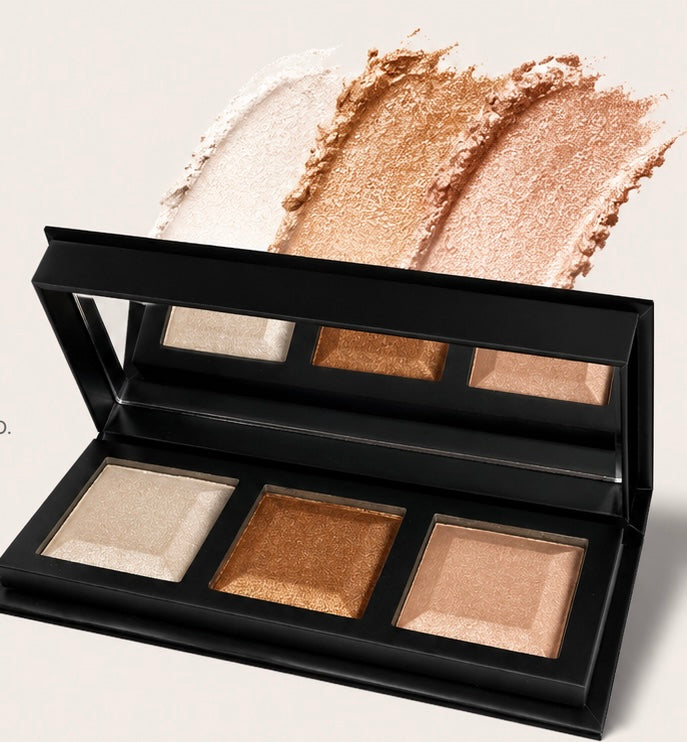 LumiGlow Illuminator Palette - Radiance Trio