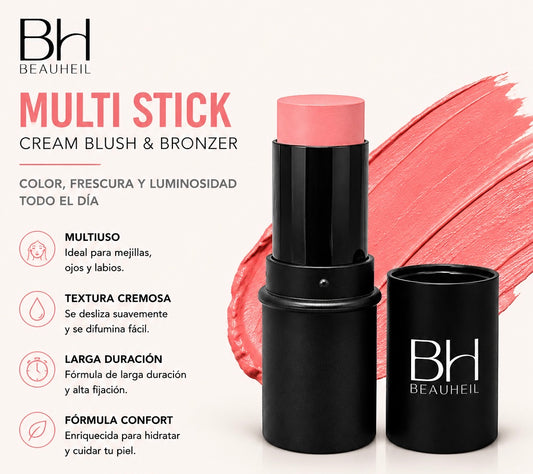 Petal Glow Blush Stick - Champagne Bloom