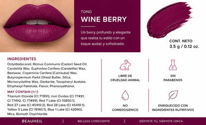 Velvet Petals Lipstick - Rebel Bloom