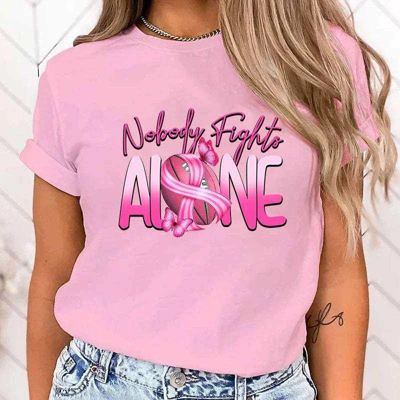 Nobody Fights Alone Loose-fit Women’s Tee