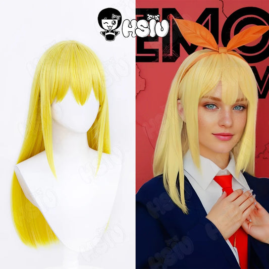 Lemon Irvine Cosplay Wig 60cm Blonde Synthetic Hair + Wig Cap