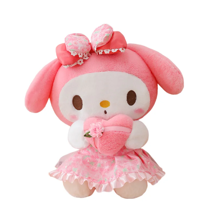 Sanrio Cinnamoroll Kuromi Melody Plush Doll Pendant Festival