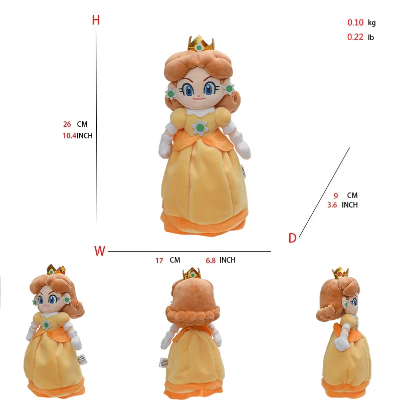 Princess Peach Mario Plush Toys