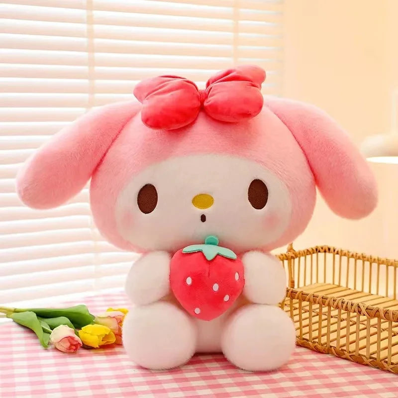 Sanrio Cinnamoroll Kuromi Melody Plush Doll Pendant Festival