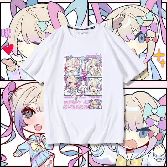 Oversized Anime Graphic Tee Cute Kawaii Cotton T-Shirt