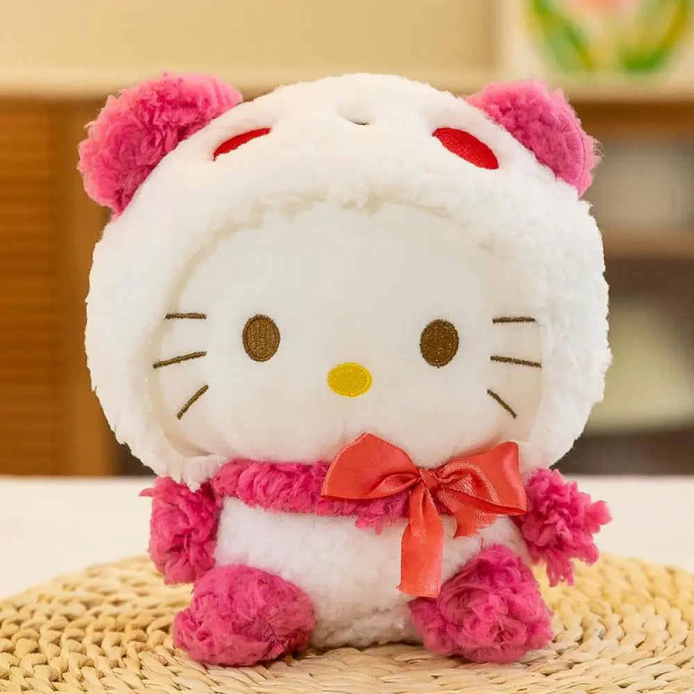 Kawaii Hello Kitty Sanrio Kuromi Cinnamoroll Pillow Plush Birthday Gift