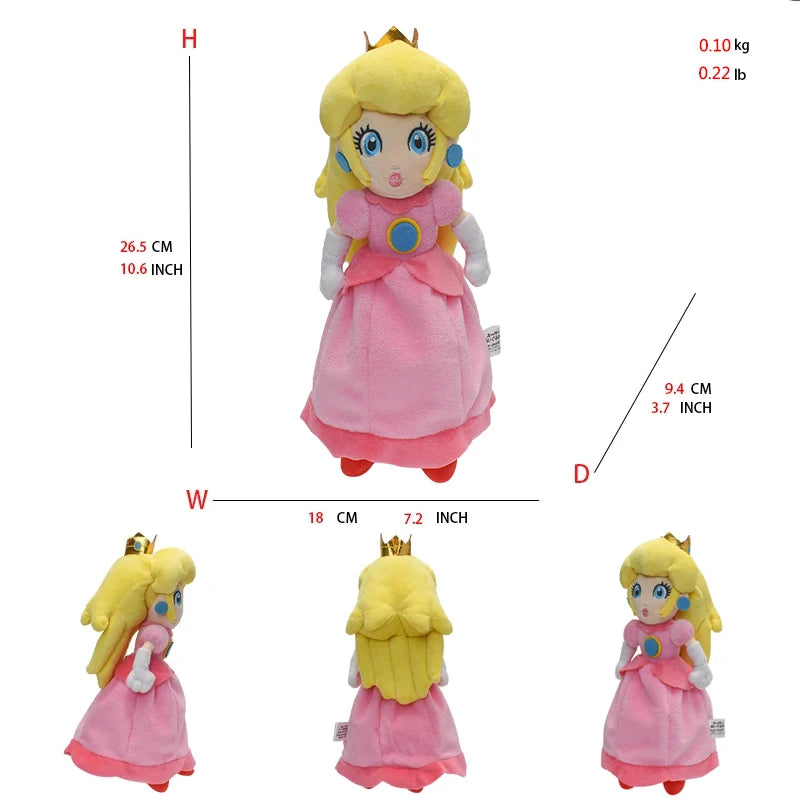 Princess Peach Mario Plush Toys