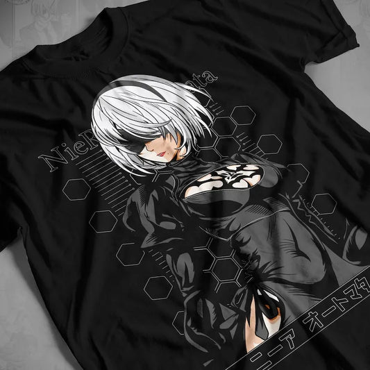 2B Sexy Nier Shirt, Waifu Nier Shirt, Anime tshirt