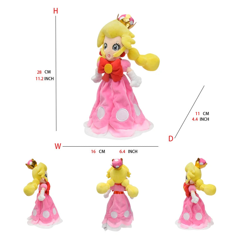 Princess Peach Mario Plush Toys