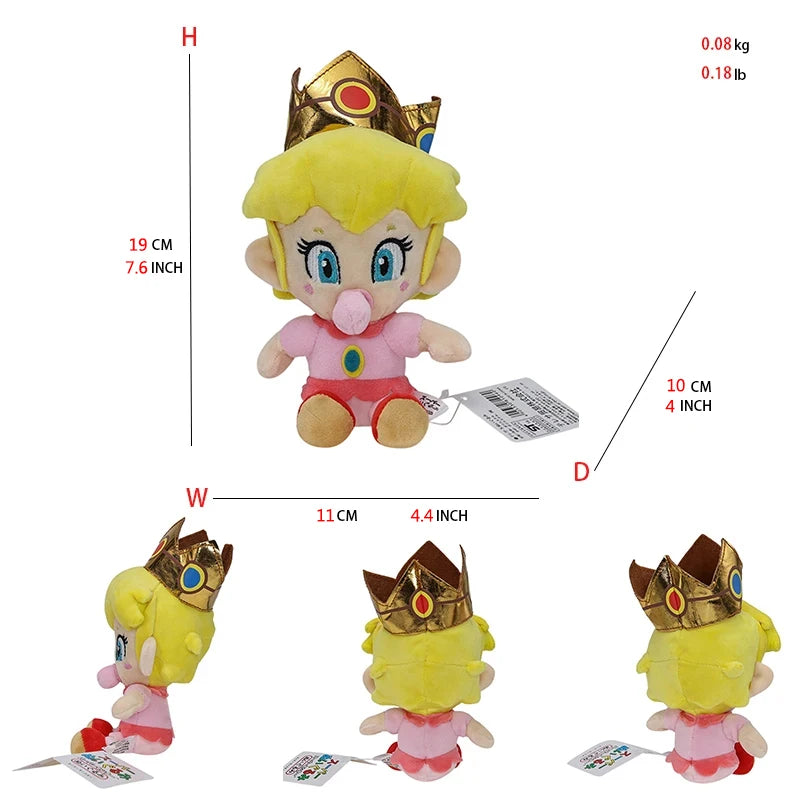 Princess Peach Mario Plush Toys