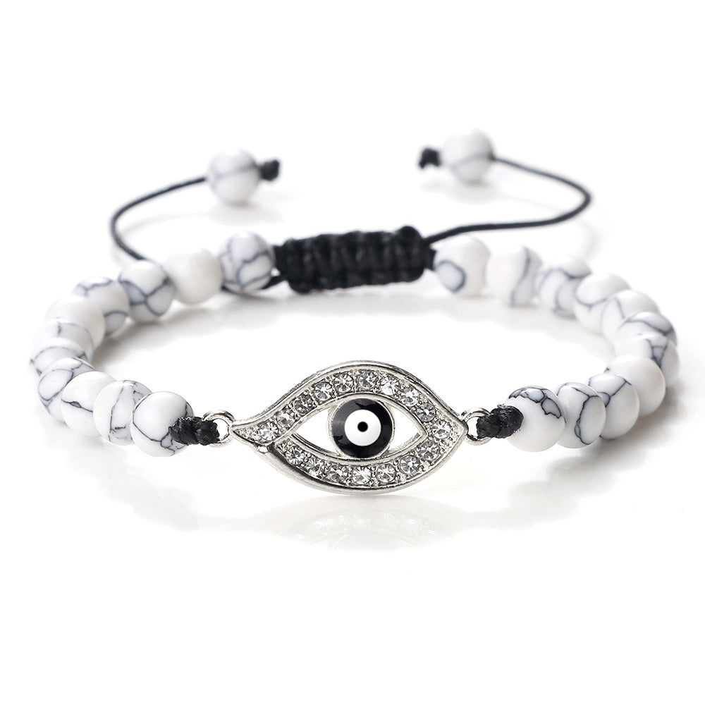 Devil's Eye Micro Inlaid Zircon Bracelet For Women